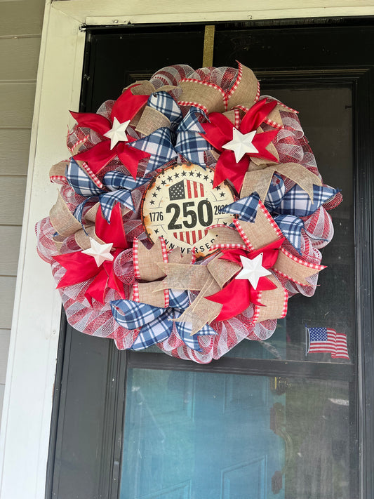 250th Wreath