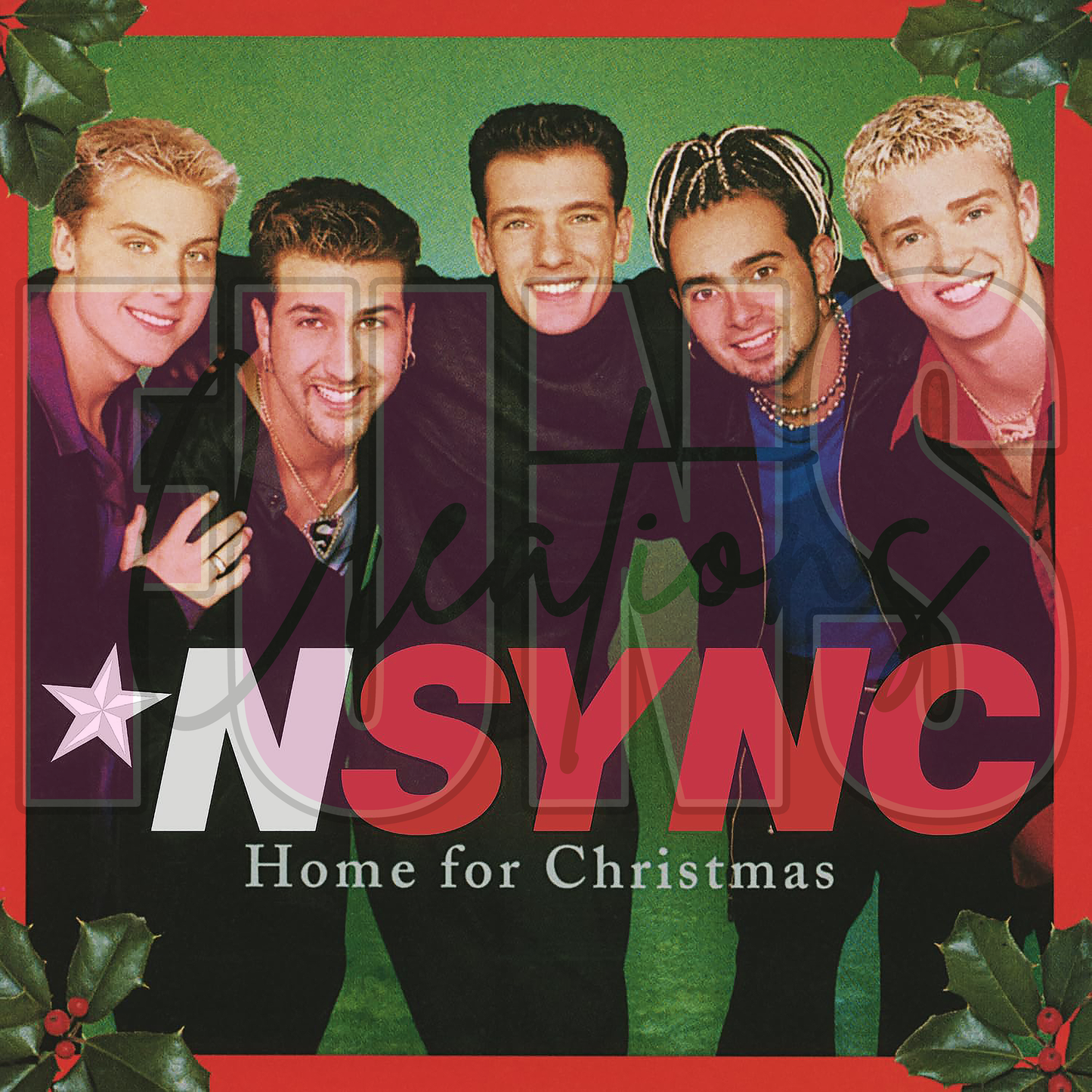 NSync Home For Christmas DTF Transfer