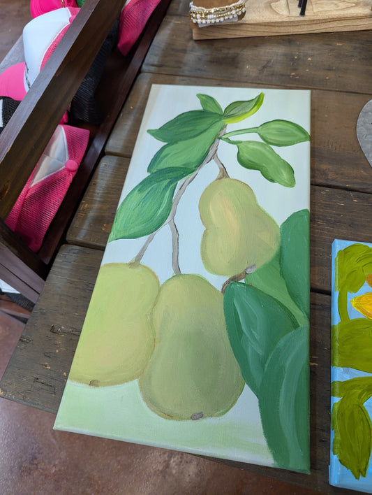 Pear Canvas