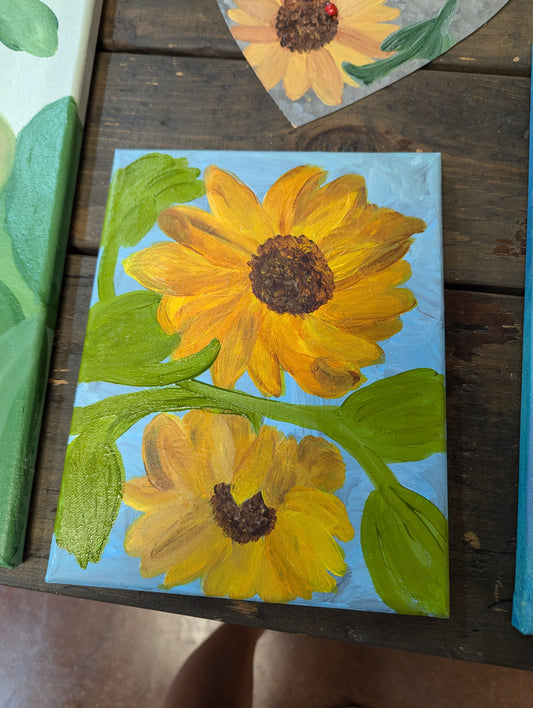 Sunflower Canvas