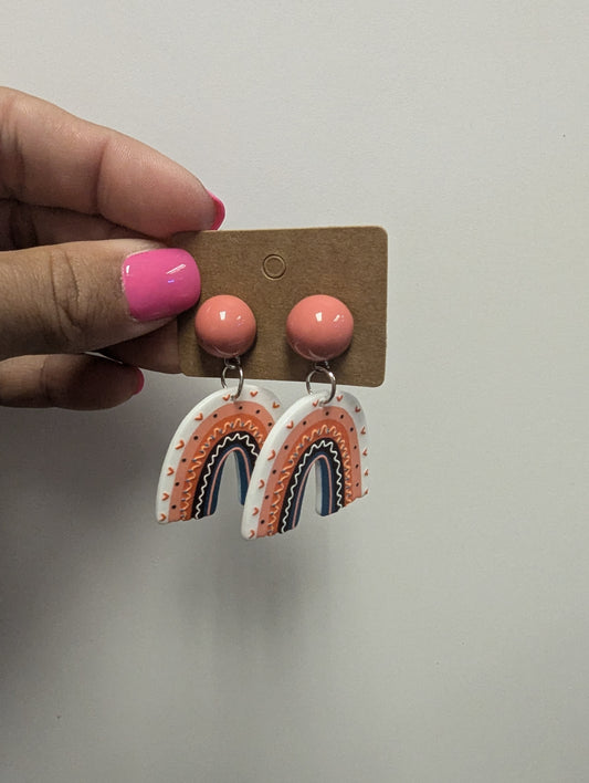 Rainbow Drop Earrings