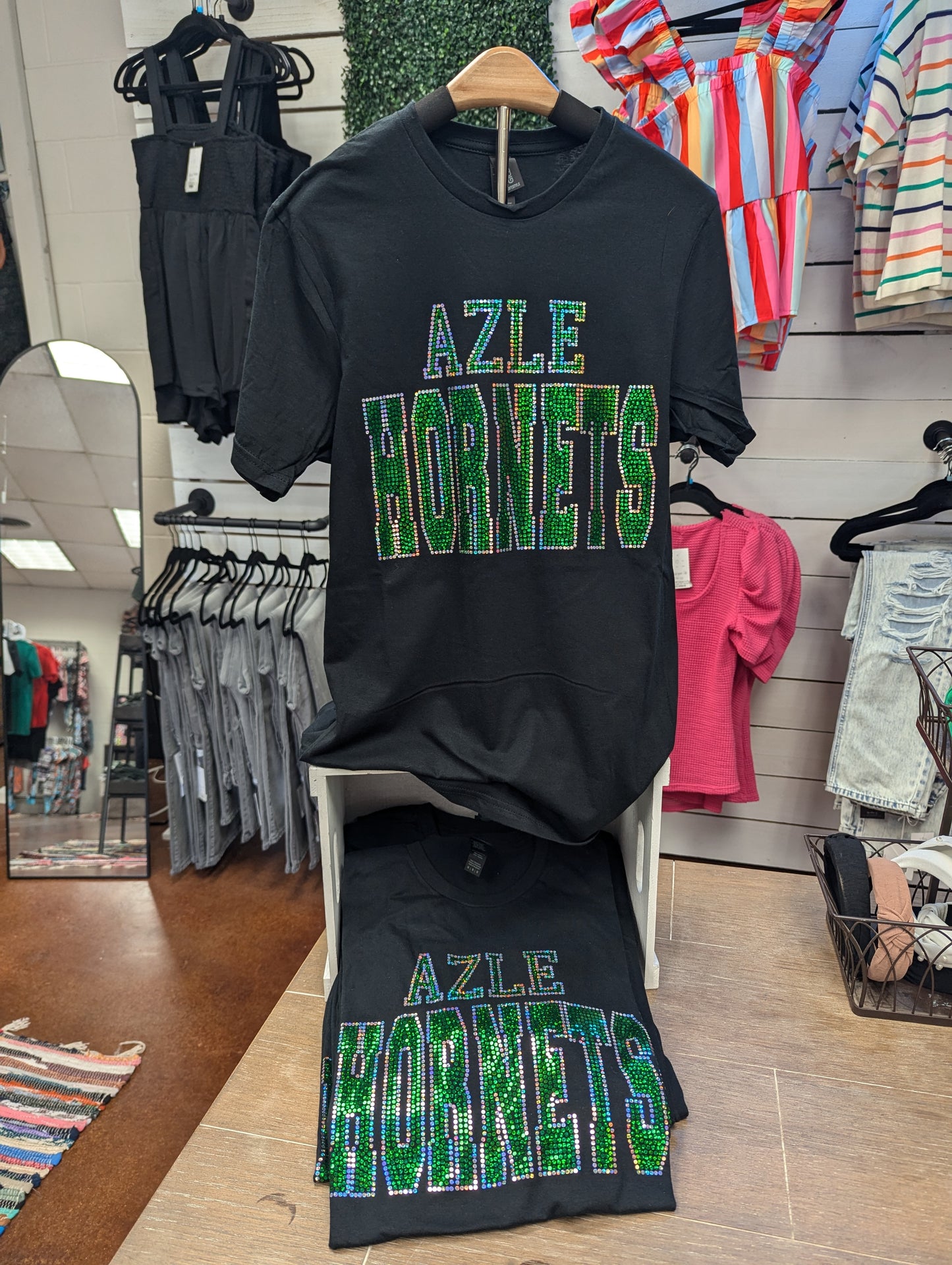Azle Hornets Spangle Tee