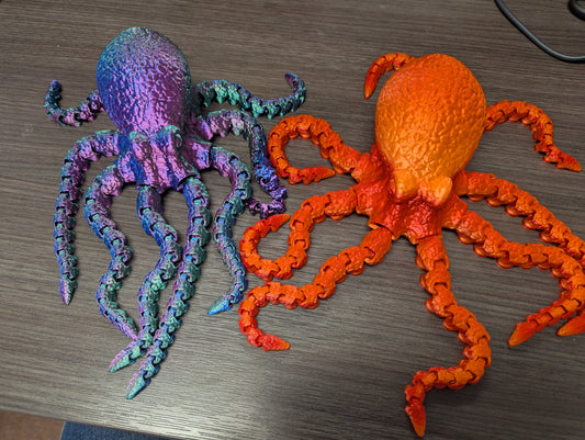 3D Large Octopus