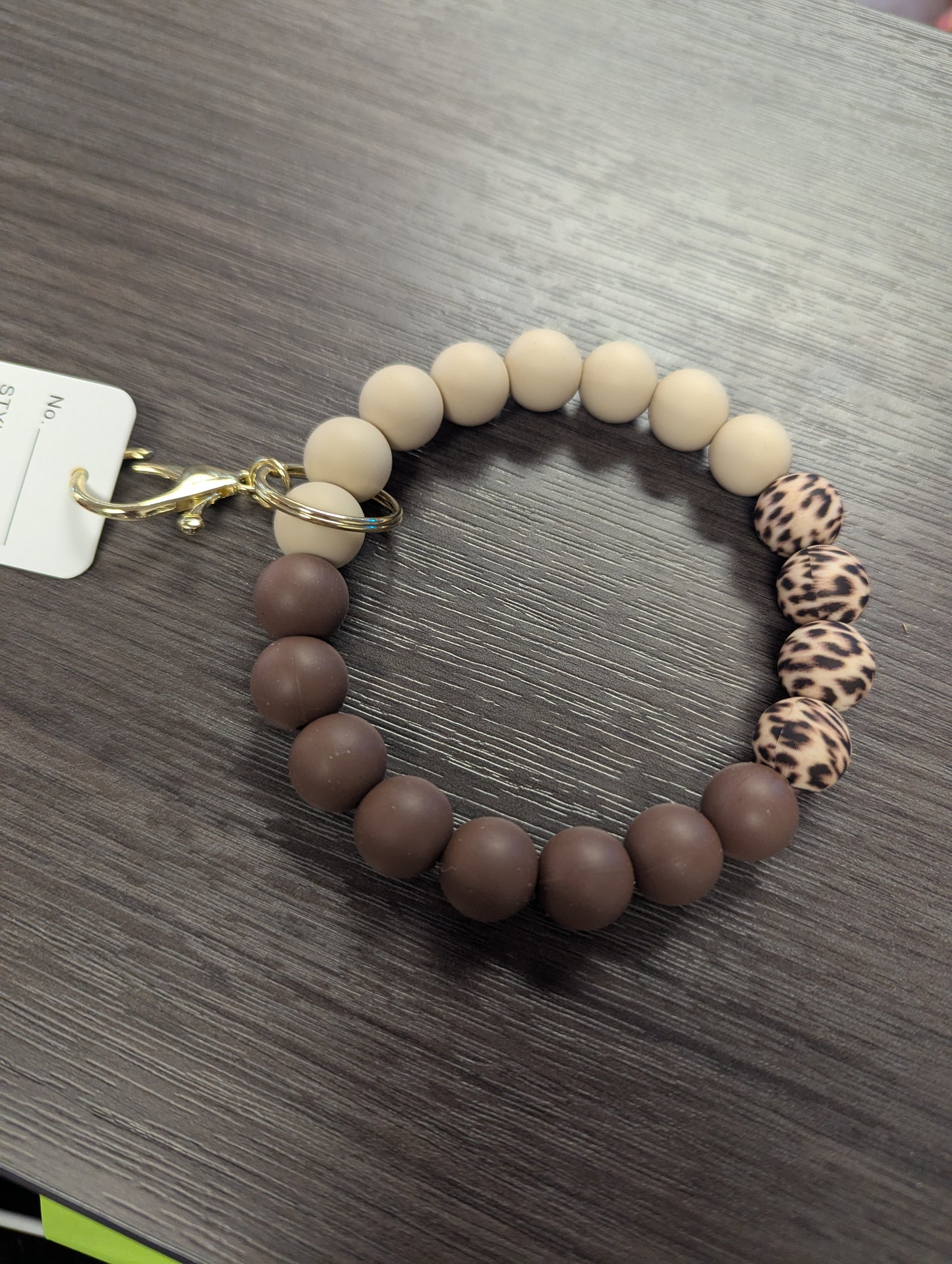 Leopard Wristlet
