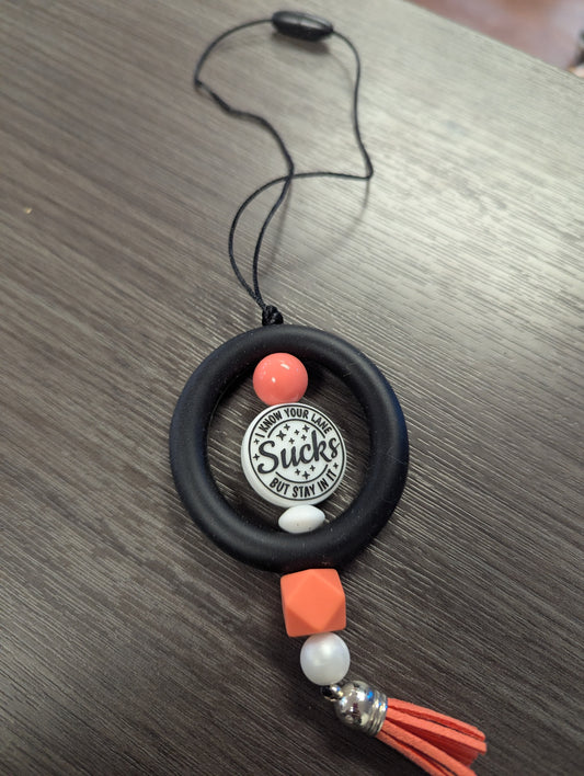 Your Lane Sucks Car Charm