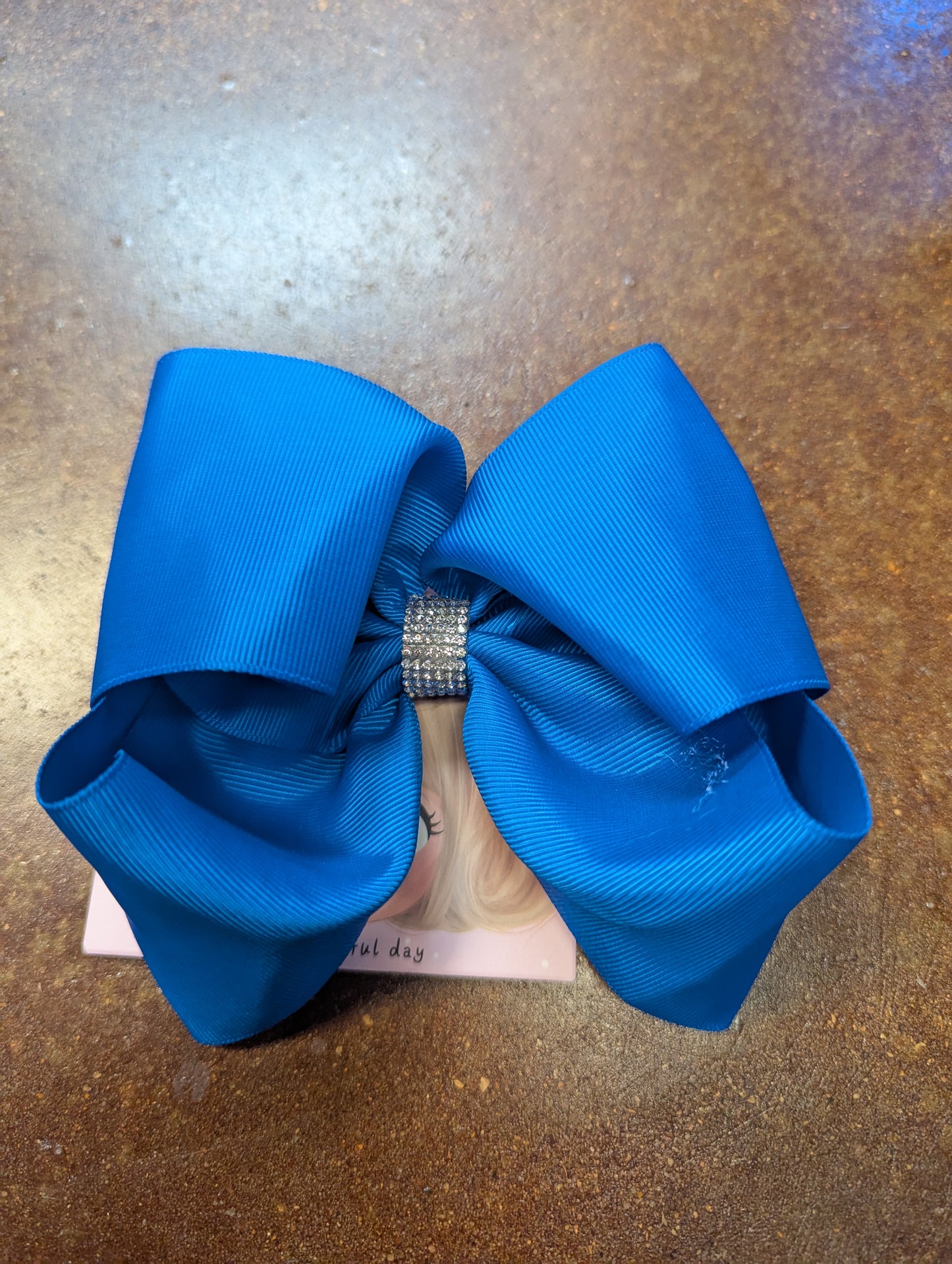 Solid Rhinestone Bows