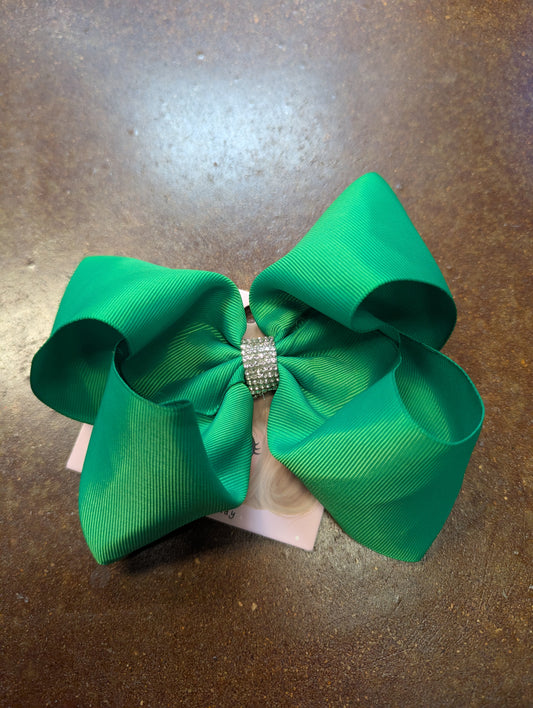 Solid Rhinestone Bows