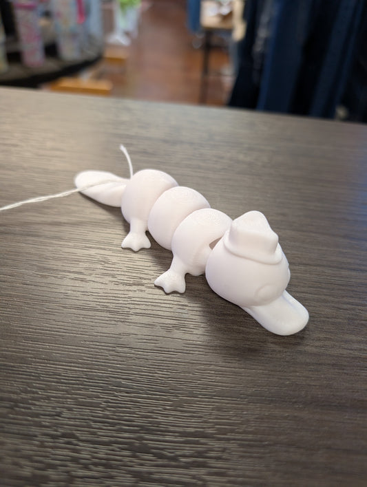 3D Platypus - White