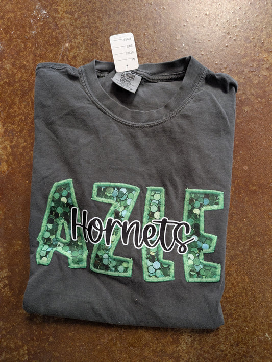 Faux Sequin Azle Hornets