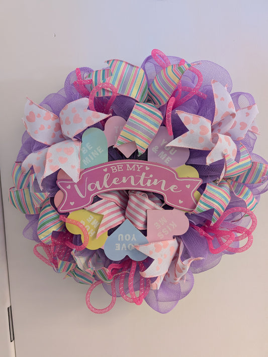 Be My Valentine Wreath