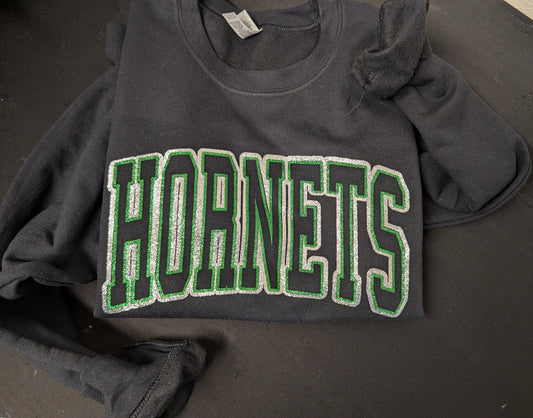 DOUBLE LAYER HORNETS GLITTER ARCH