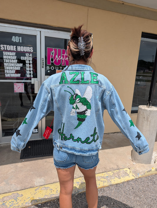 Bling Hornets Jean Jacket