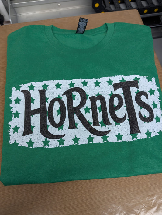 Star/Glitter Puff Hornets