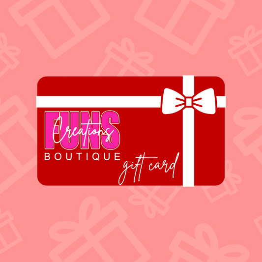 Funs Creations Gift Card