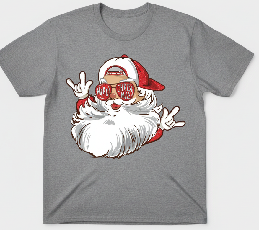 Santa I Love You Hands