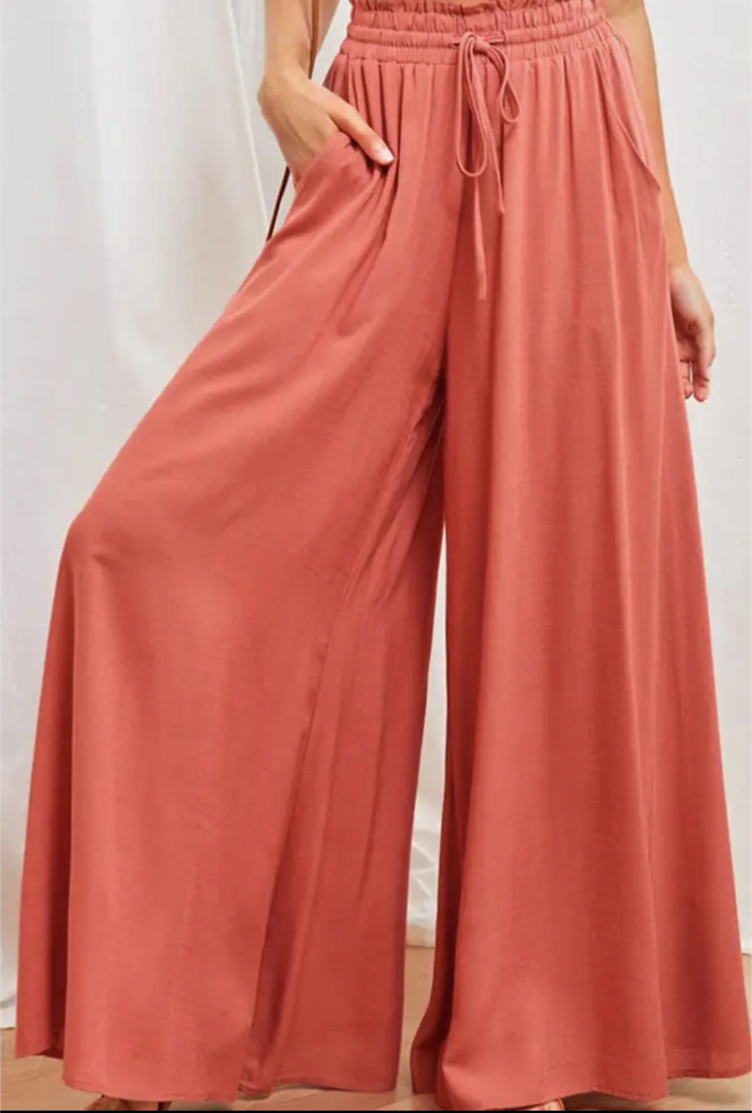 "Apartment" Pants Coral