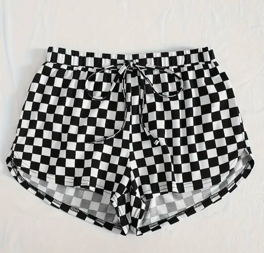 Checkered Shorts