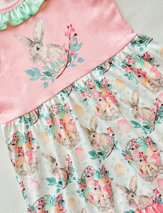 Girls Easter Bunny Dress