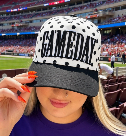 Game Day Polka Dots Hat