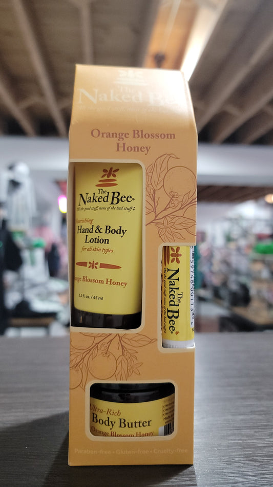 The Naked Bee- Orange Blossom Honey Set