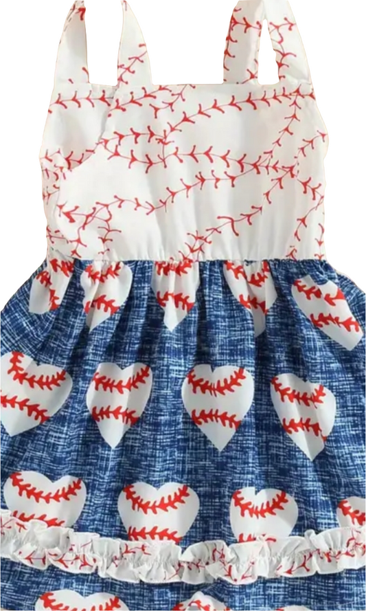 Girls Baseball Dress