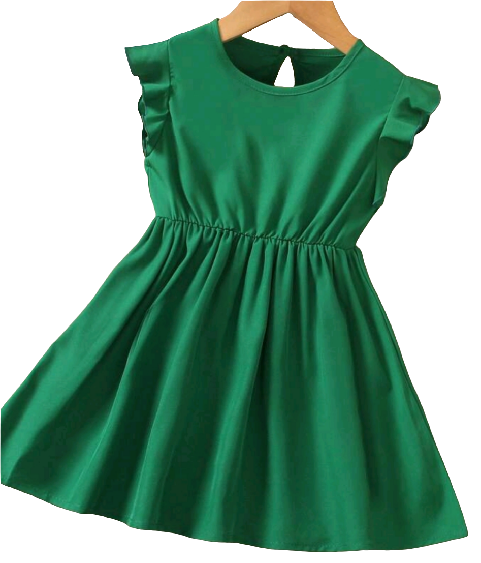 Girls Green Dress