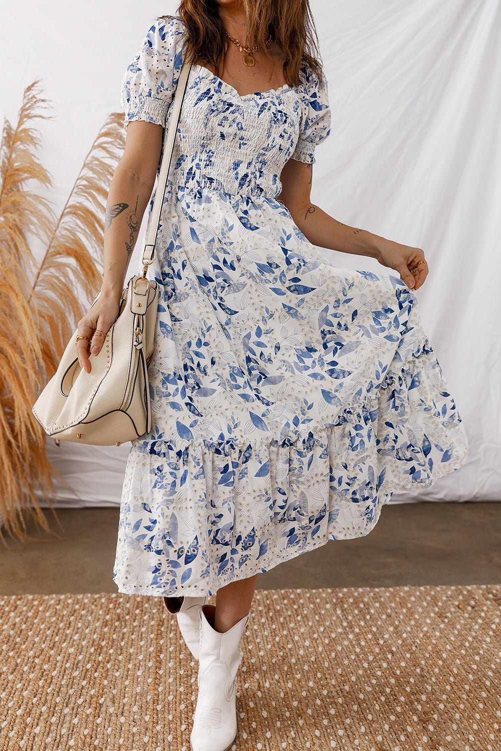 BLUE BEAUTY DRESS - Thistle Canyon Co.