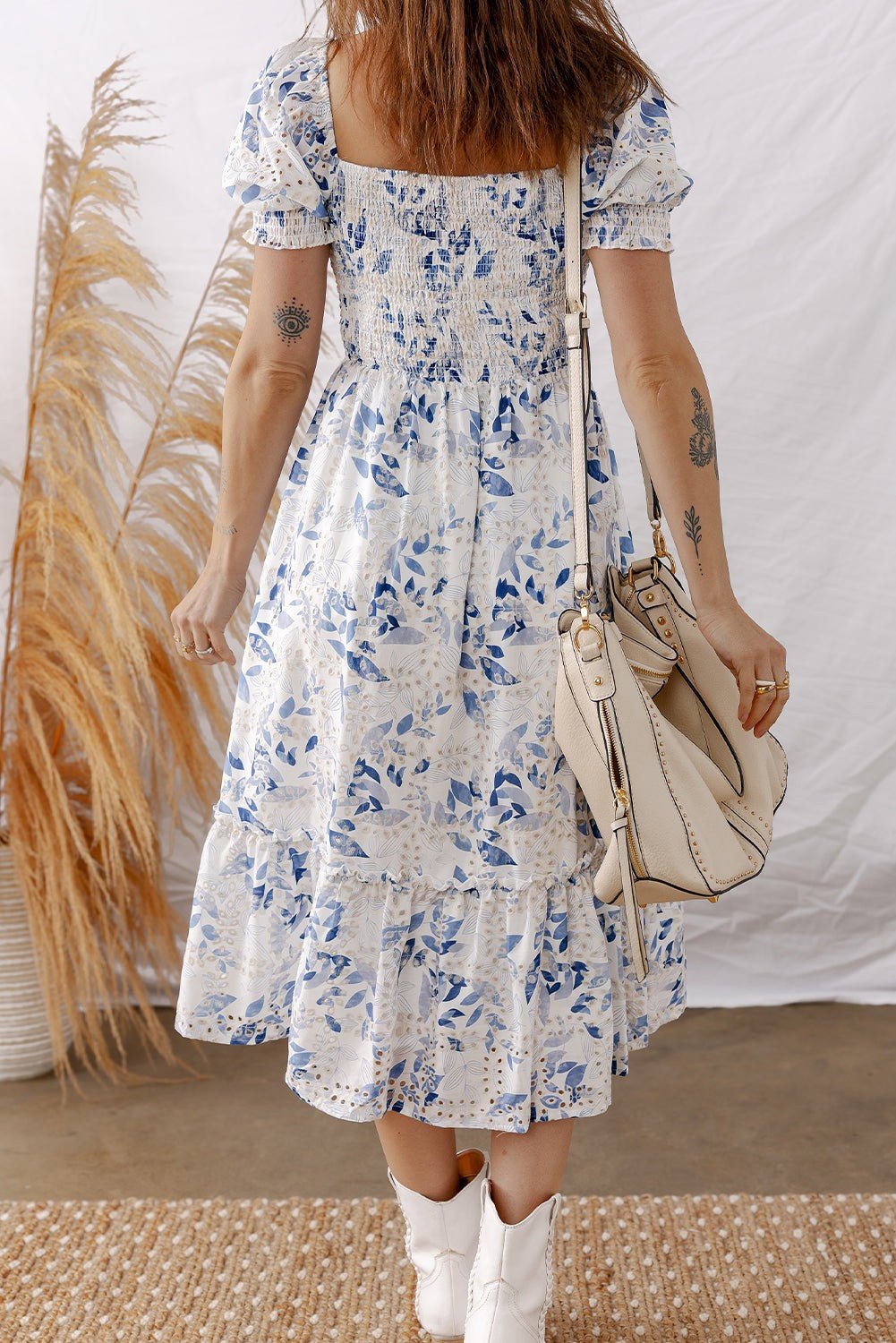 BLUE BEAUTY DRESS - Thistle Canyon Co.