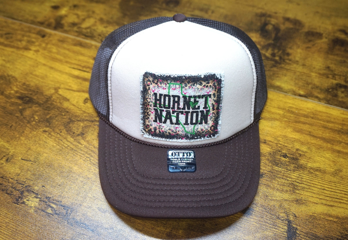 Hat: Brown - Hornet Nation