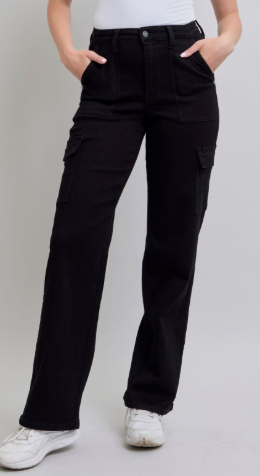 JB Blk HW Cargo Wide
