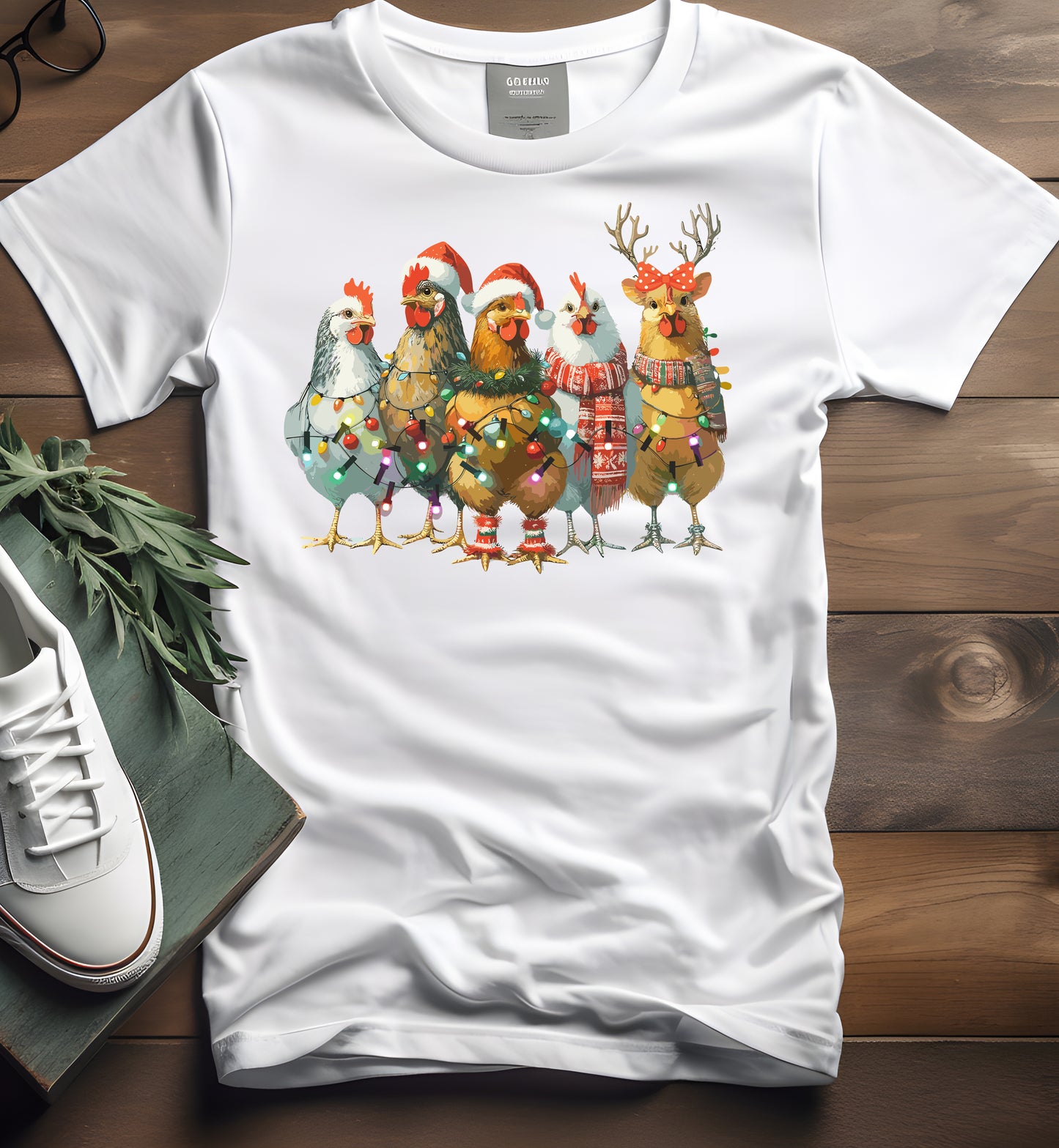 Christmas Chickens 1