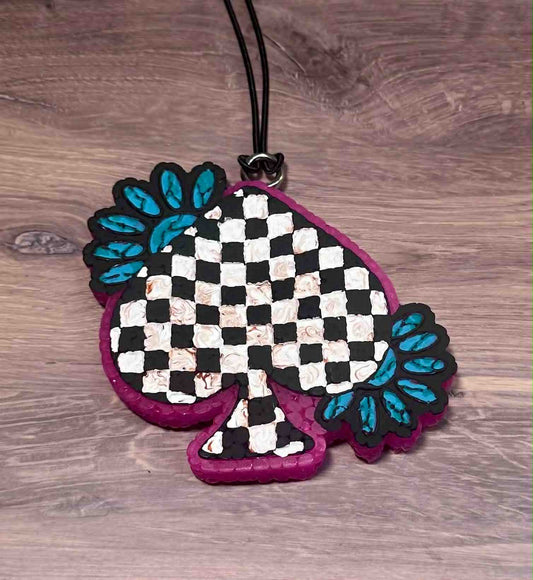 Checkered Spade- New car