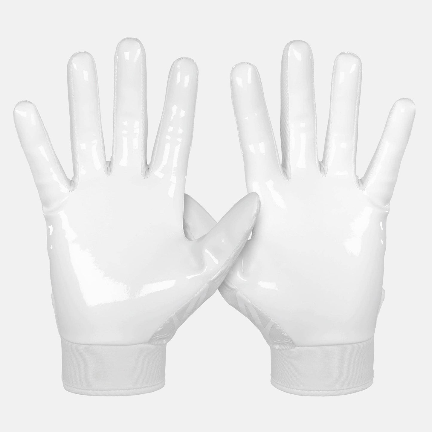 Basic White Sticky Football Receiver Gloves