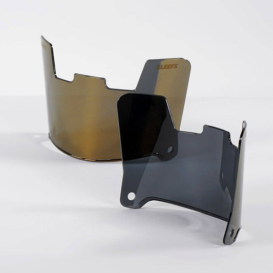 Smokey Gold Helmet Eye-Shield Color Tinted Visor