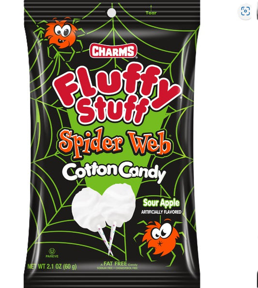 Spider Web Cotton Candy