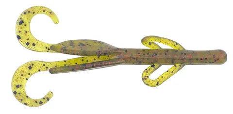 4" BABY BRUSH HOG WATERMELON/RED
