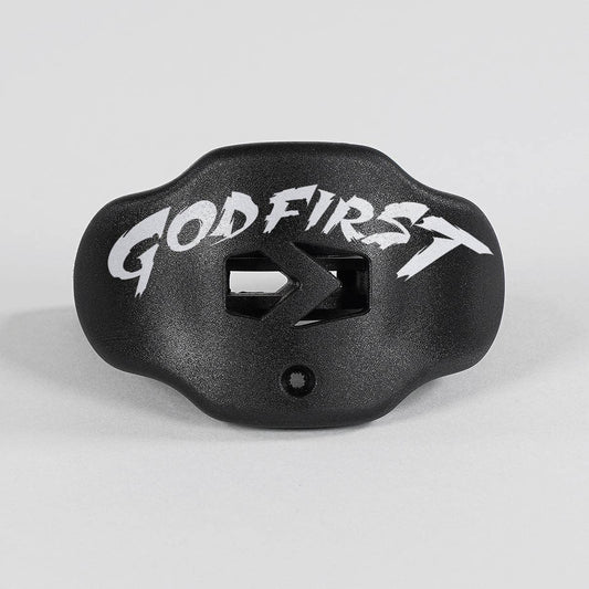 God First Black Football Mouthguard