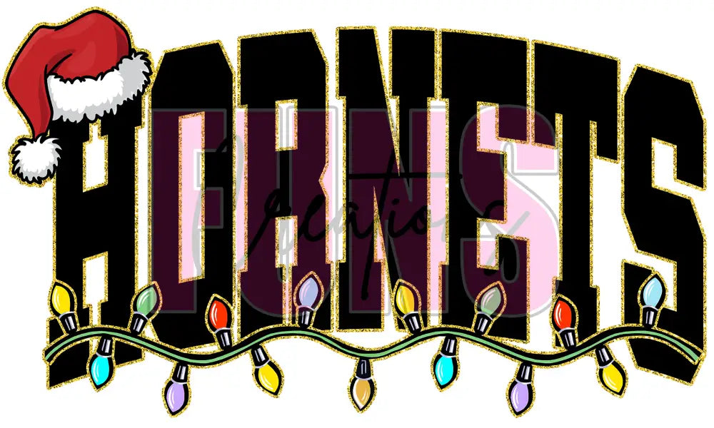 Hornets Christmas Lights