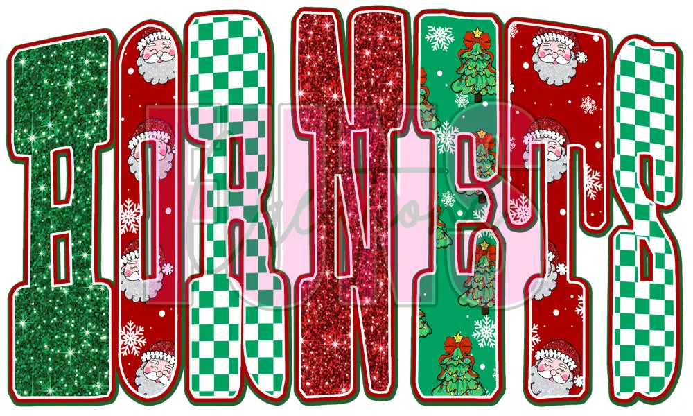Hornets Christmas Patterns
