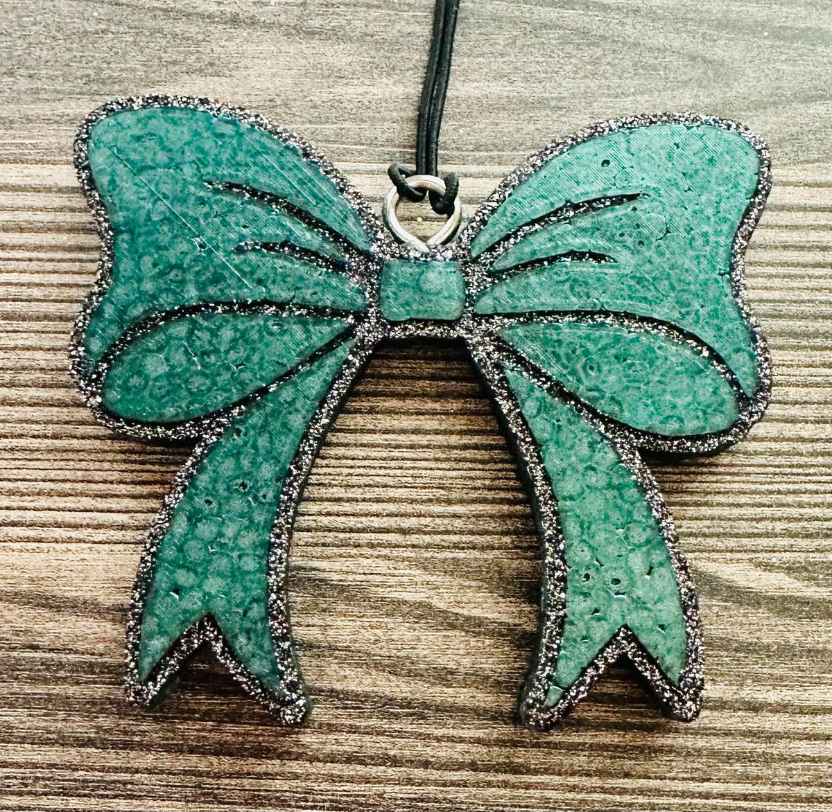 Teal Bow- Volcano