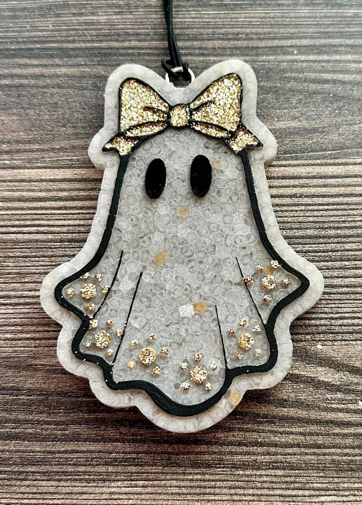 Gold Flake Ghost- Atomic Cherry bomb