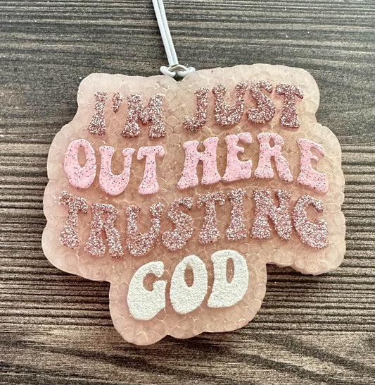 Out Here Trusting God- Malibu Barbie
