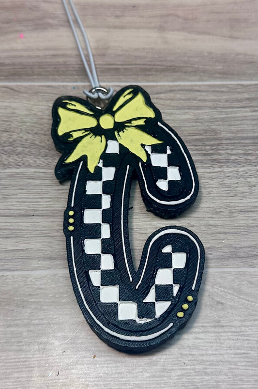 Checkered C - Vanilla Bean