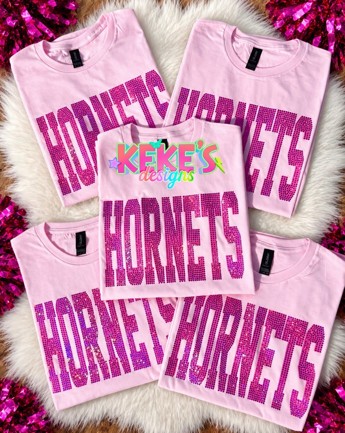 Pink Hornets Spangle