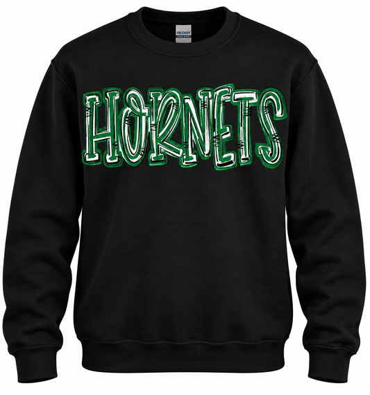 Hornets Black pullover YOUTH