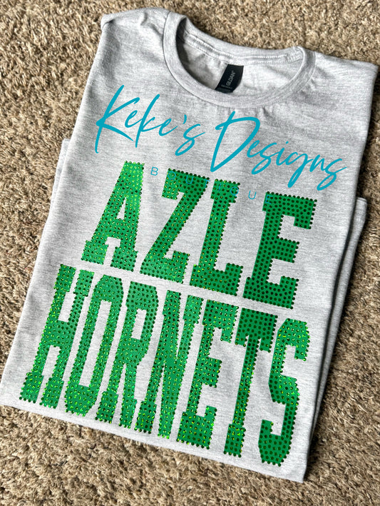 Block Azle Hornets Spangle