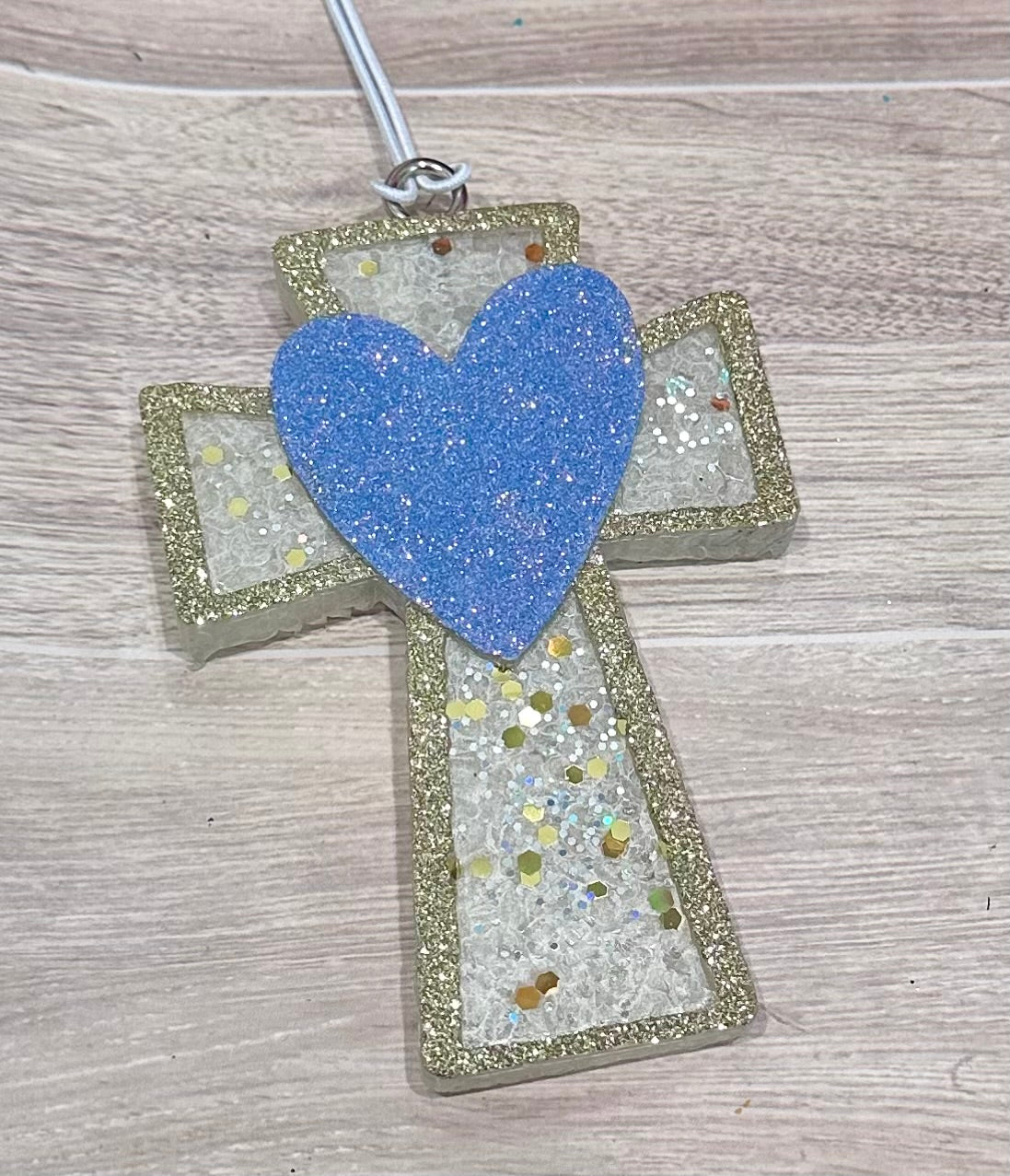 Heart Cross- Butt Naked