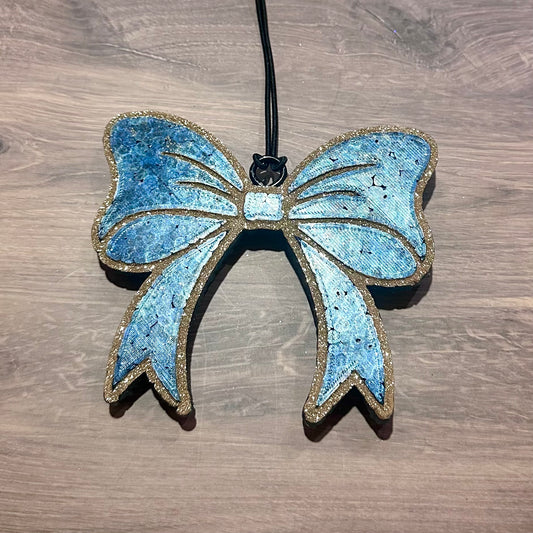 Blue Bow- Sugar Cookie