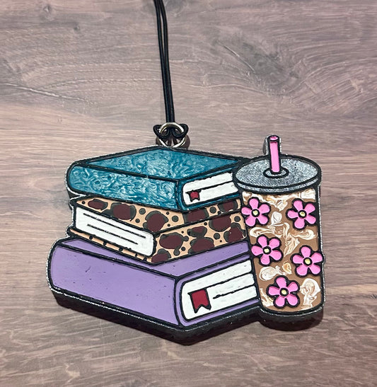 Books/Coffee- Atomic Cherry Bomb