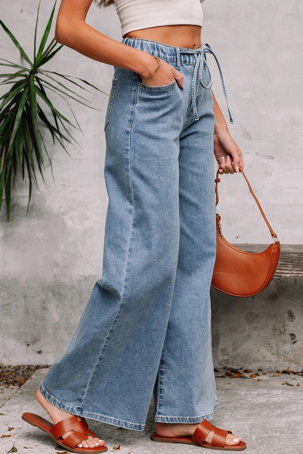 DREW WIDE LEG JEANS
